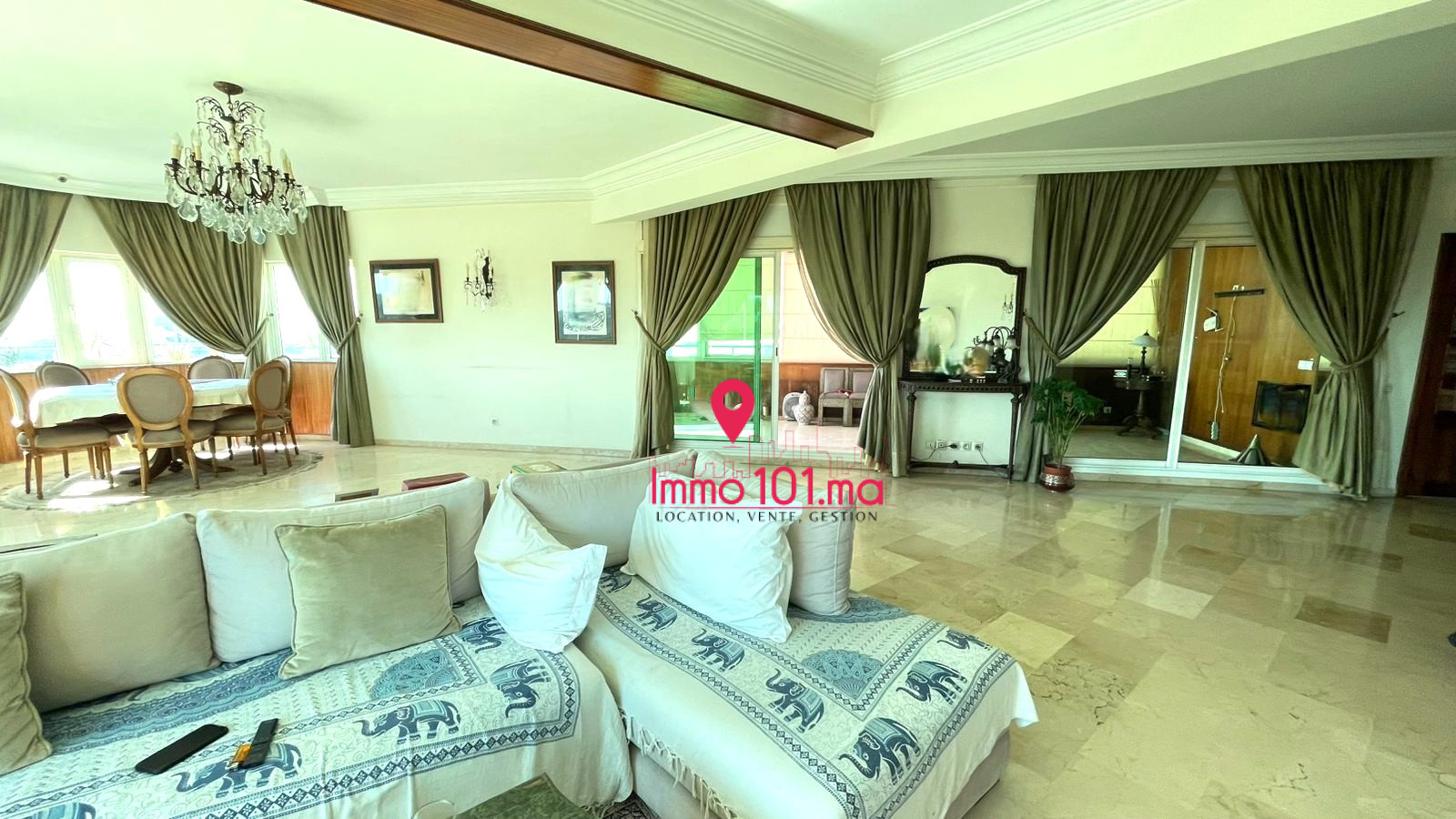 Appartement sans vis-à-vis à vendre au haut Agdal SIV2264